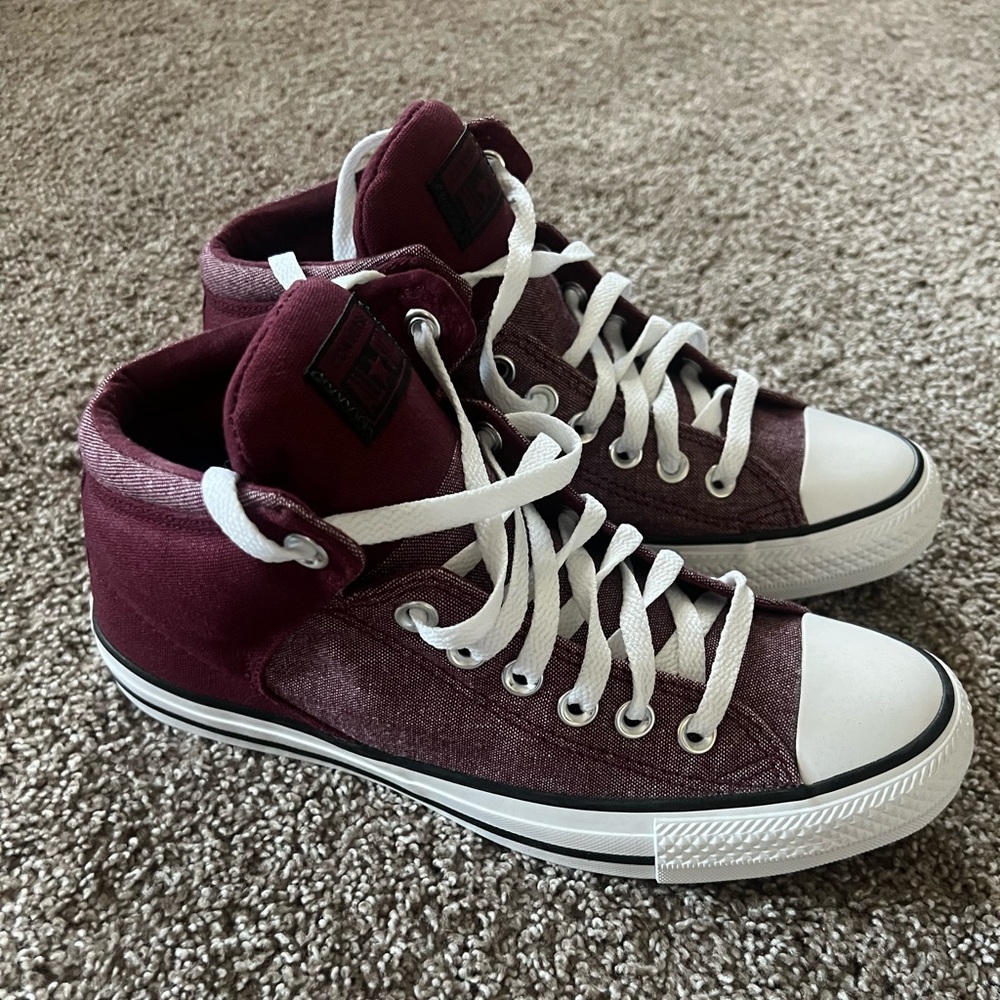 NEW Converse Maroon High-Tops